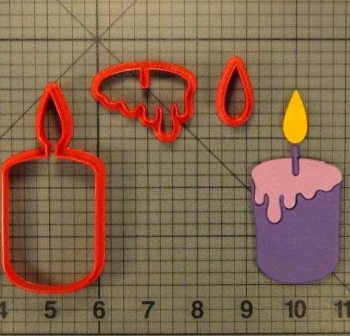 Candles 266-354 Cookie Cutter Set