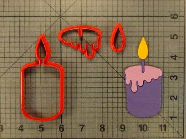Candles 266-354 Cookie Cutter Set
