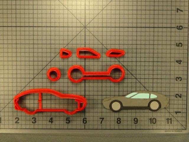 Car 266-332 Cookie Cutter Set