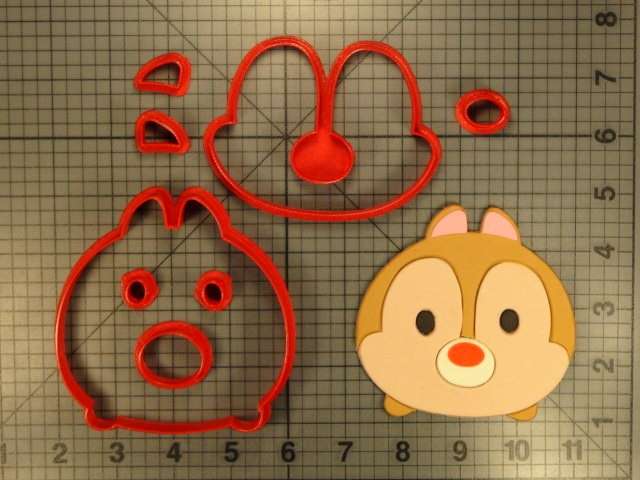 Dale 266-349 Cookie Cutter Set (Cartoon Character 266-349)