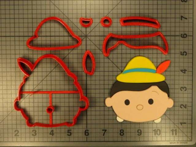 Pinocchio 266-346 Cookie Cutter Set (Cartoon Character 266-346)