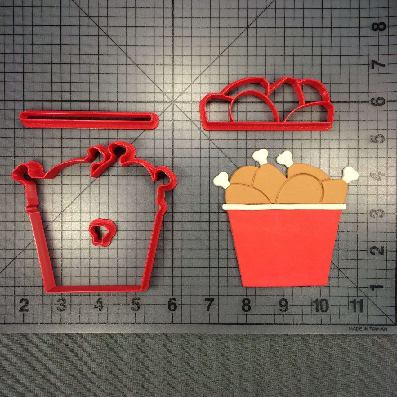 Chicken Wings 266-297 Cookie Cutter Set