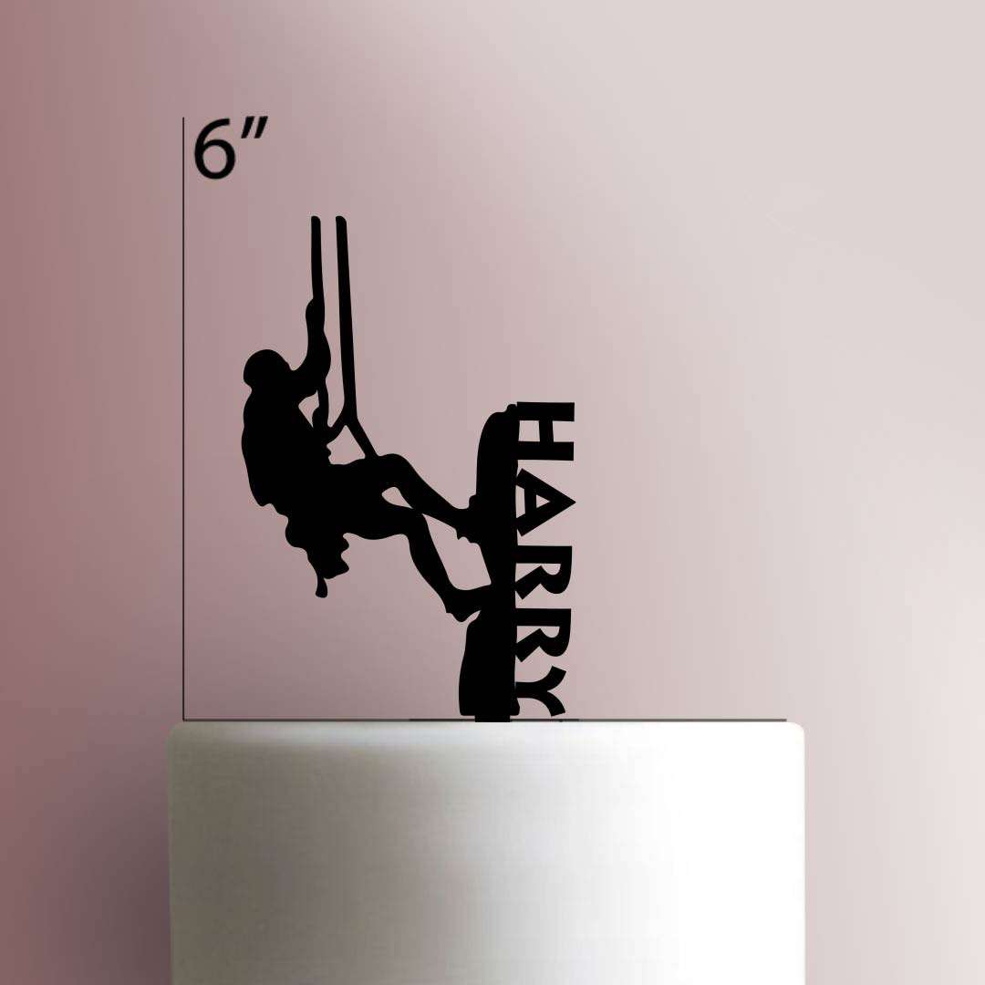 Custom Rock Climbing 225-094 Cake Topper