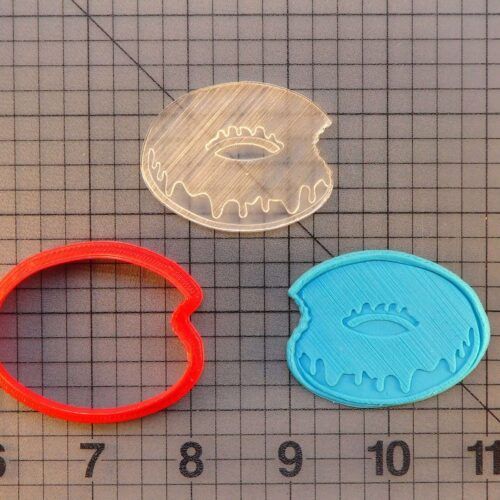 Donut 227-065 Cookie Cutter and Stamp Embossed (1)