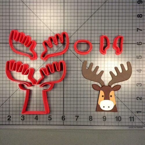Moose 266-273 Cookie Cutter Set