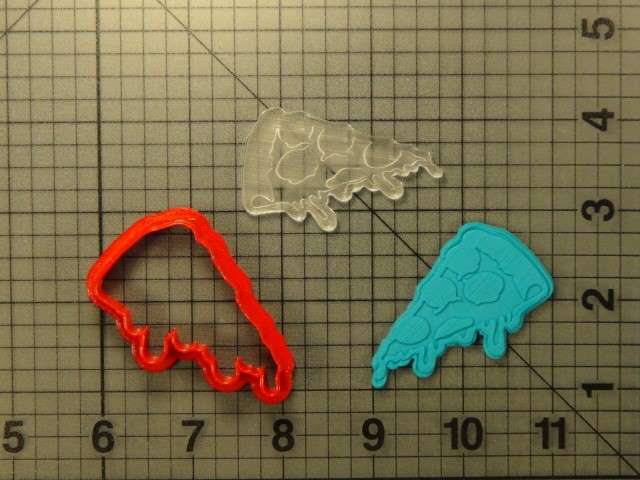 Pizza 227-060 Cookie Cutter and Stamp Embossed (1)