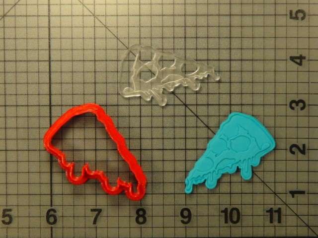 Pizza 227-060 Cookie Cutter and Stamp Imprinted (1)