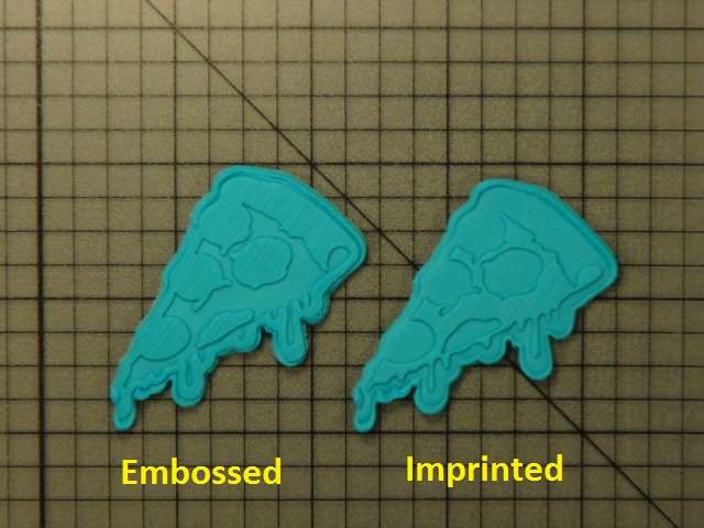 Pizza 227-060 Cookie Cutter and Stamp (written)
