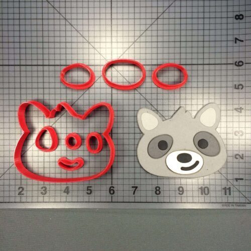 Raccoon 266-310 Cookie Cutter Set