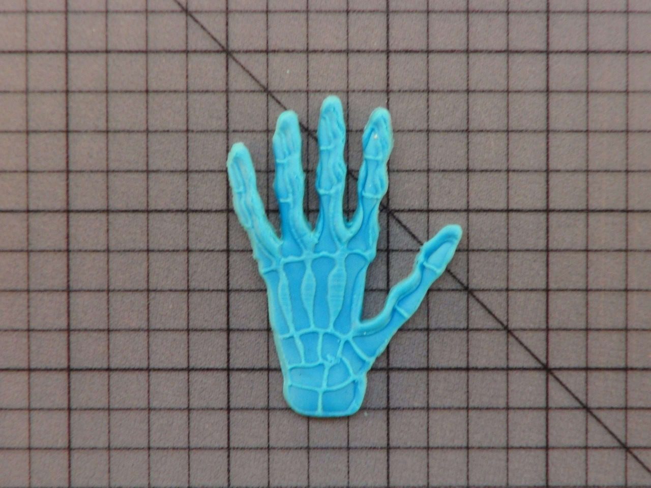 Skeleton Hand 227-054 Cookie Cutter and Stamp imprinted (2)