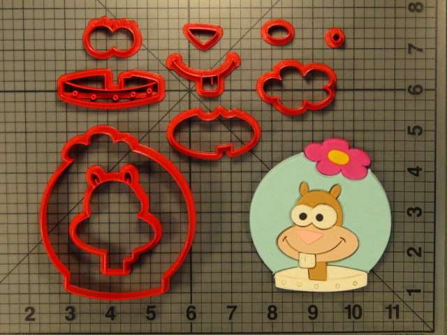 Spongebob Square Pants- Sandy 266-353 Cookie Cutter Set