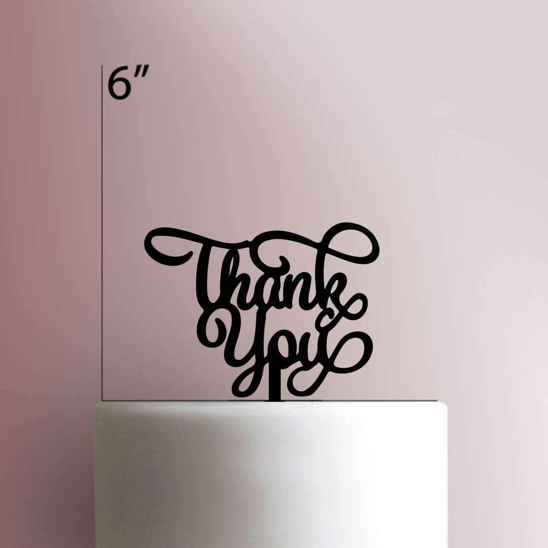 Thank 225-123 Cake Topper