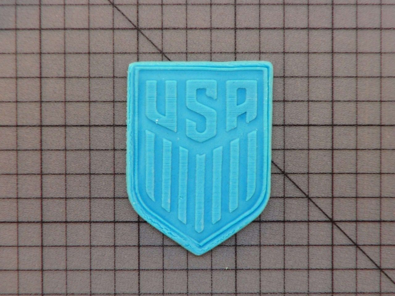 USMNT 227-052 Cookie Cutter and Stamp (Embossed 1)