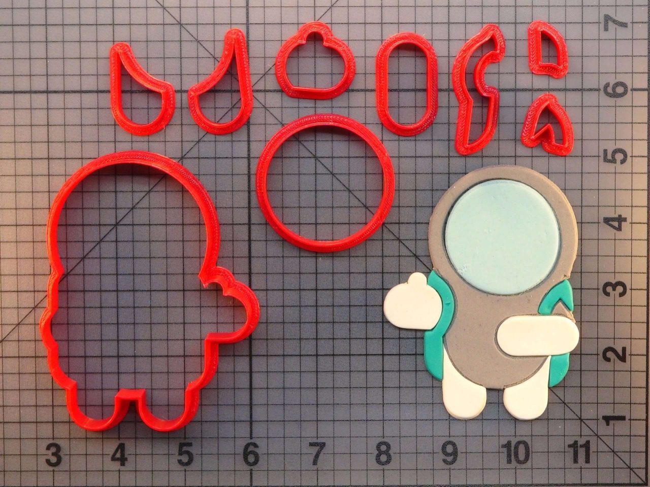 Astronaut 266-331 Cookie Cutter Set