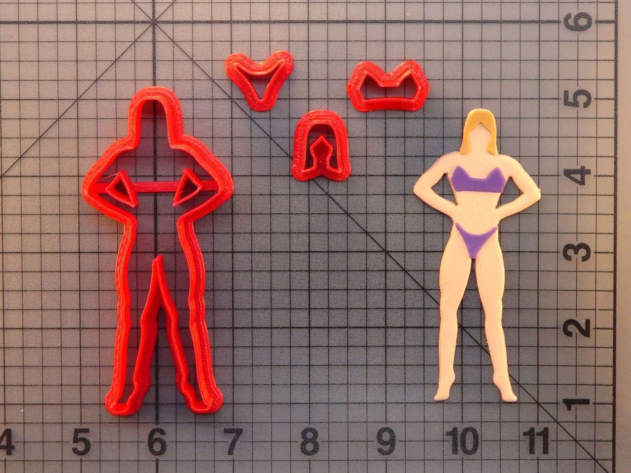 Female Athlete 266-406 Cookie Cutter Set