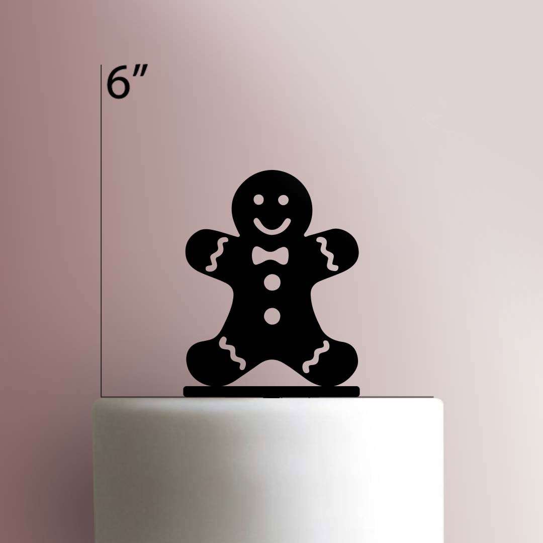 Gingerbread Man 225-173 Cake Topper