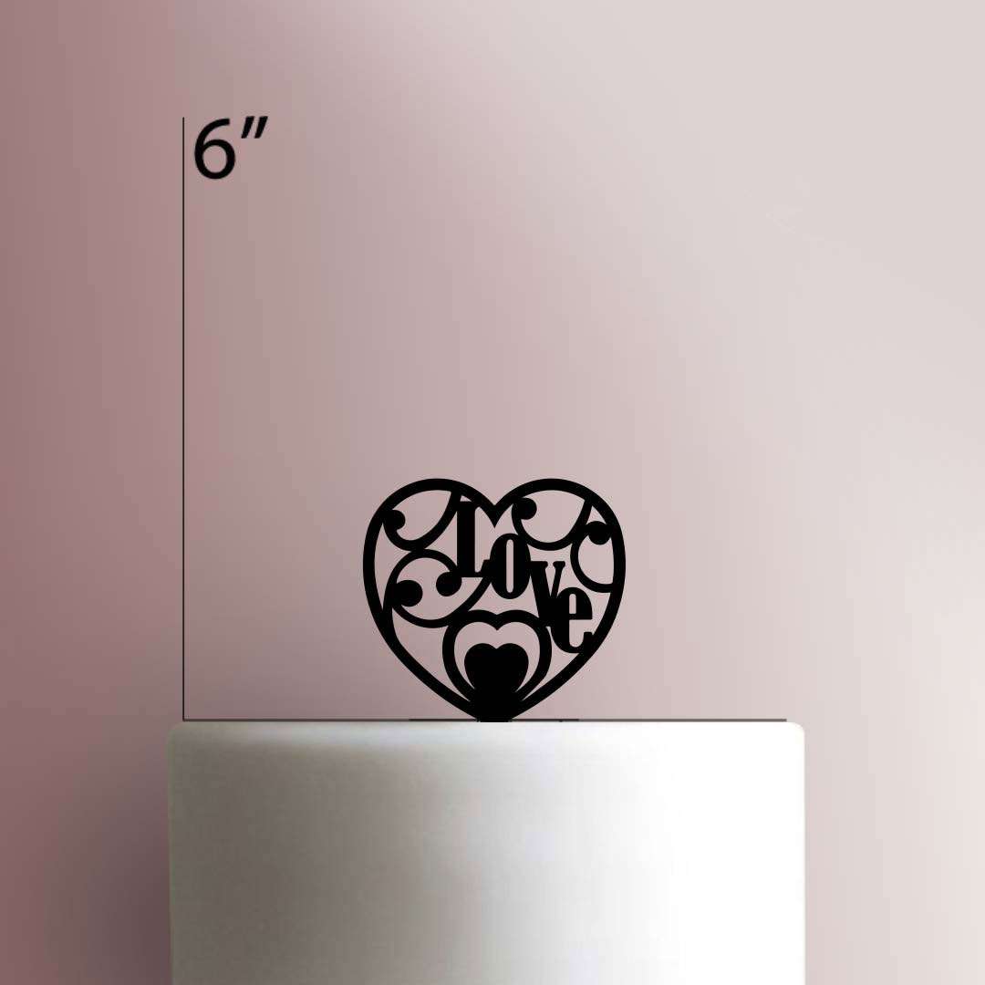 Love 225-178 Cake Topper