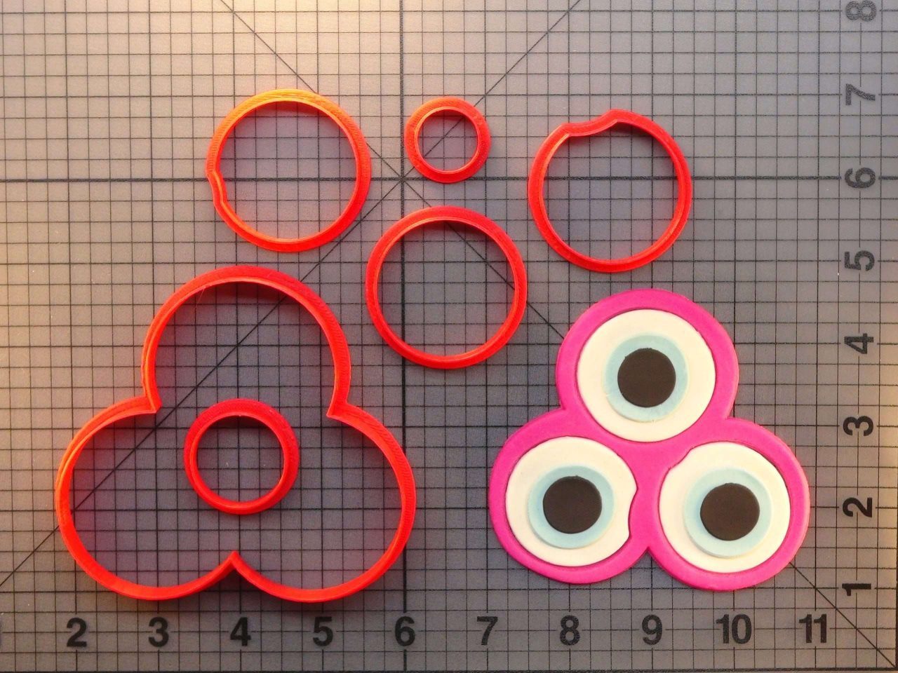 Monster Eyes 266-372 Cookie Cutter Set