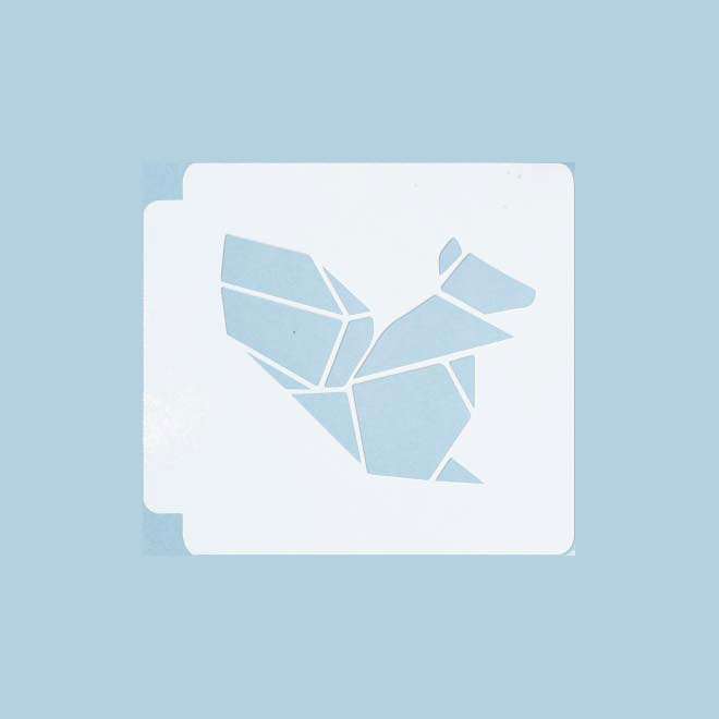 Origami Squirrel 783-531 Stencil