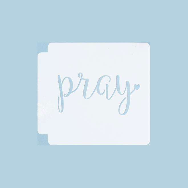 Pray 783-628 Stencil