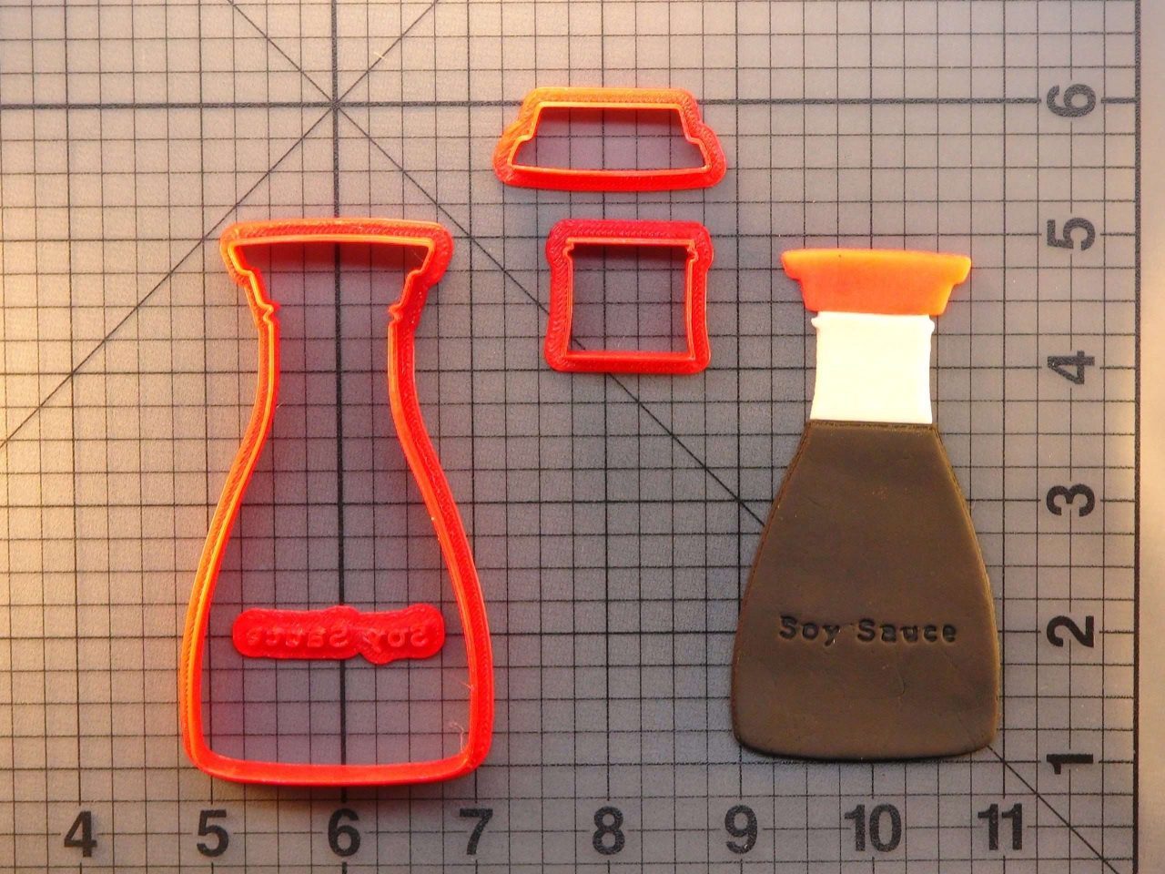 Soy Sauce 266-394 Cookie Cutter Set