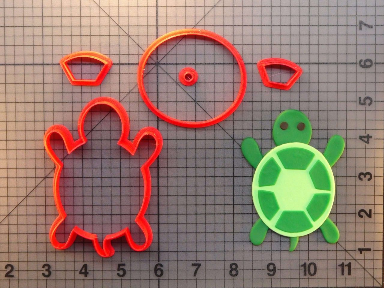 Turtle 266-371 Cookie Cutter Set