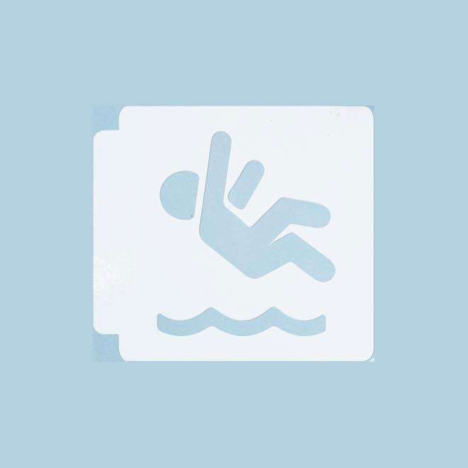 Water Danger 783-602 Stencil