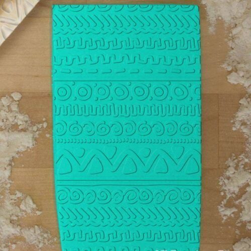 African Pattern 765-170 1 Inch Rolling Pin