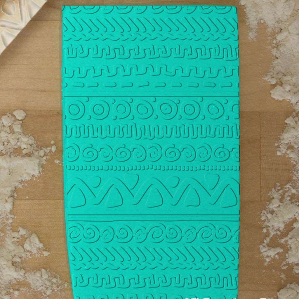 African Pattern 765-170 1 Inch Rolling Pin