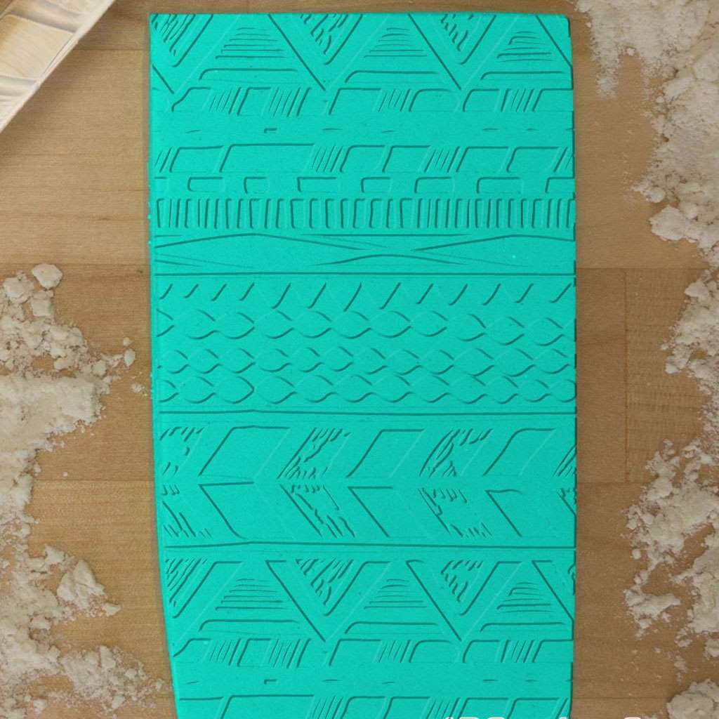 African Pattern 765-172 1 Inch Rolling Pin