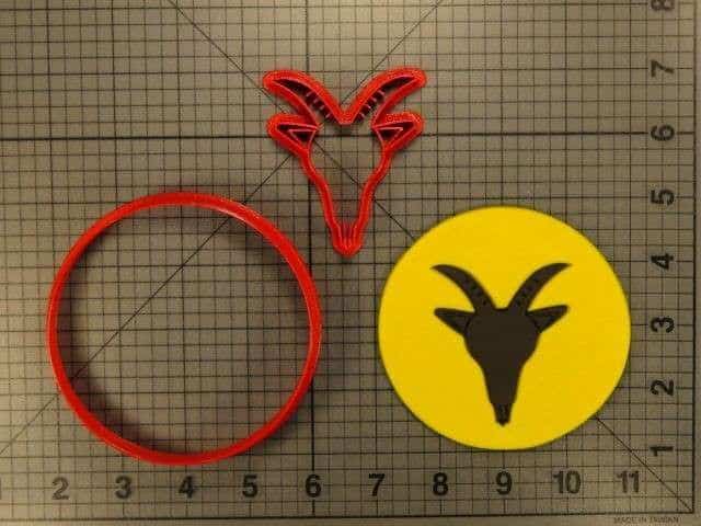 Capricorn Icon Cookie Cutter Set
