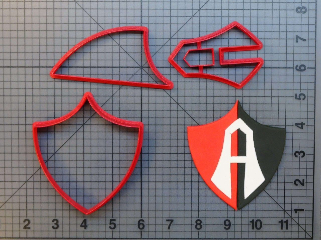 Atlas Futbol Club 266-491 Cookie Cutter Set