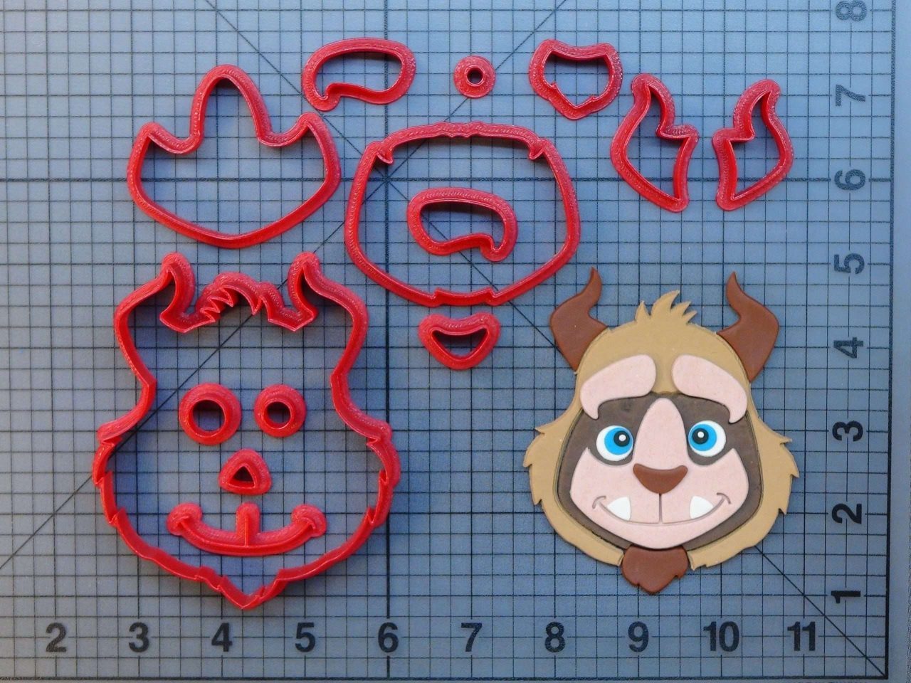 Beauty and the Beast- Beast 266-514 Cookie Cutter Set