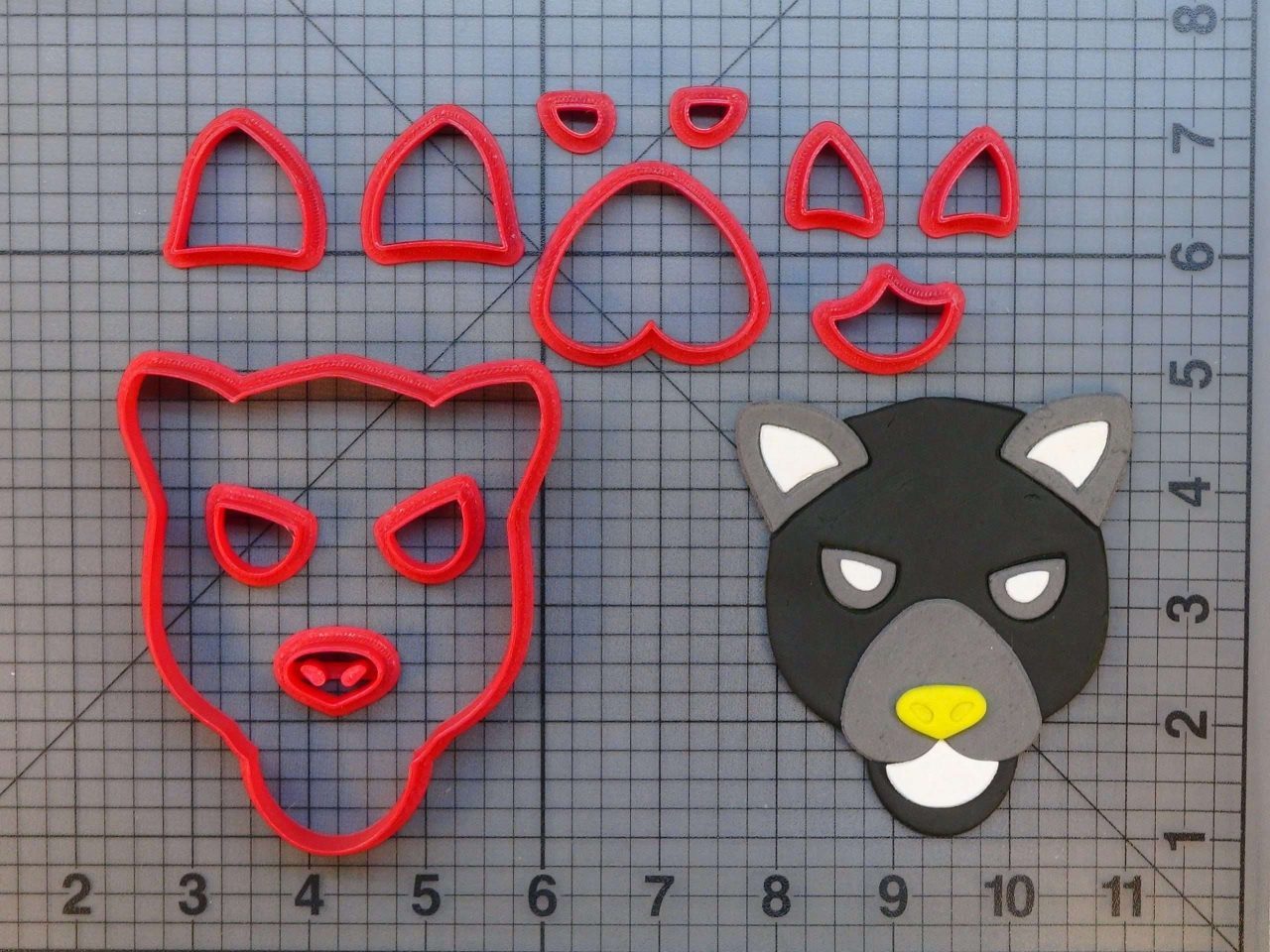 Black Panther 266-574 Cookie Cutter Set