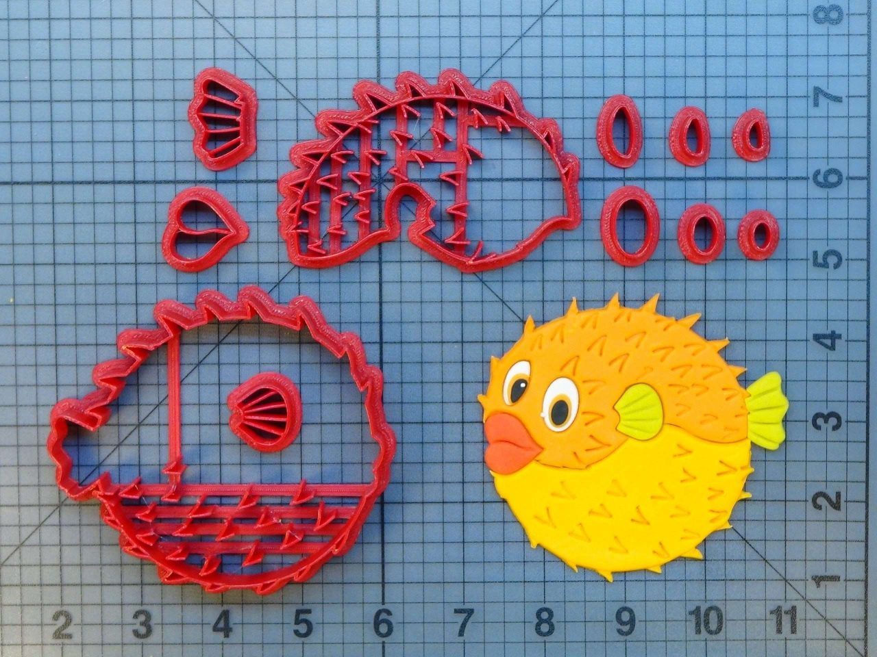 Blowfish 266-455 Cookie Cutter Set