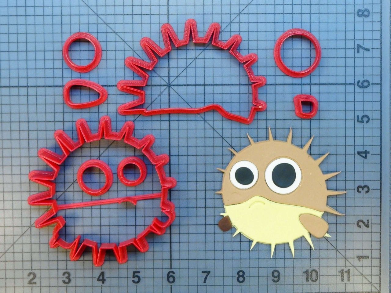 Blowfish 266-456 Cookie Cutter Set