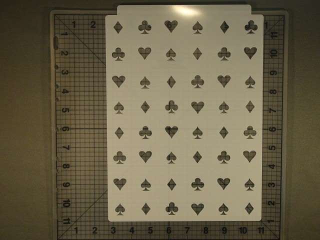 Card Suit Symbols 783-441 Stencil - Image 2