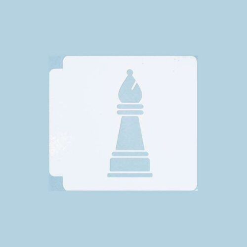 Chess Piece Bishop 783-462 Stencil