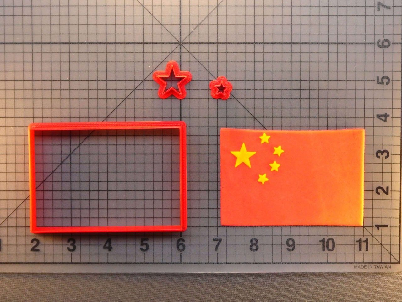 China Flag 266-432 Cookie Cutter Set