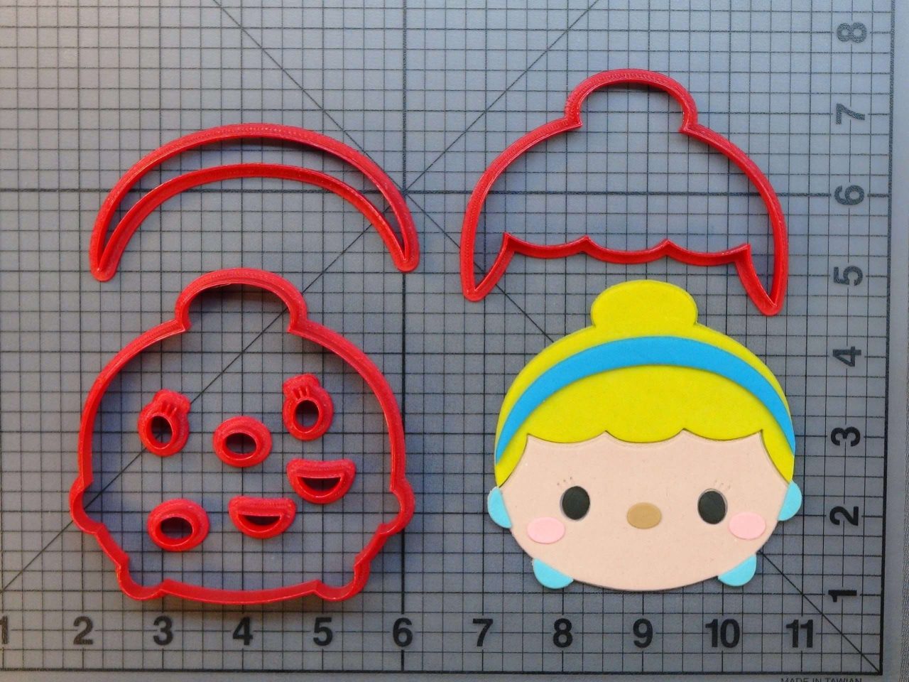 Cinderella 266-494 Cookie Cutter Set
