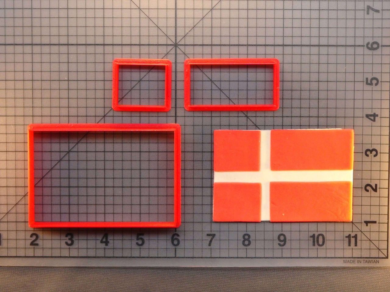 Denmark Flag 266-433 Cookie Cutter Set