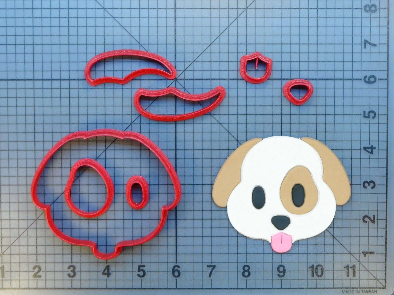Dog Emoji 266-457 Cookie Cutter Set