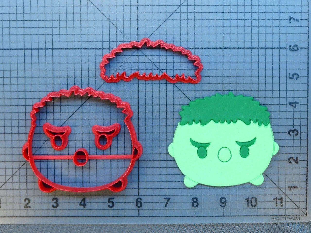 Hulk Toy 266-474 Cookie Cutter Set
