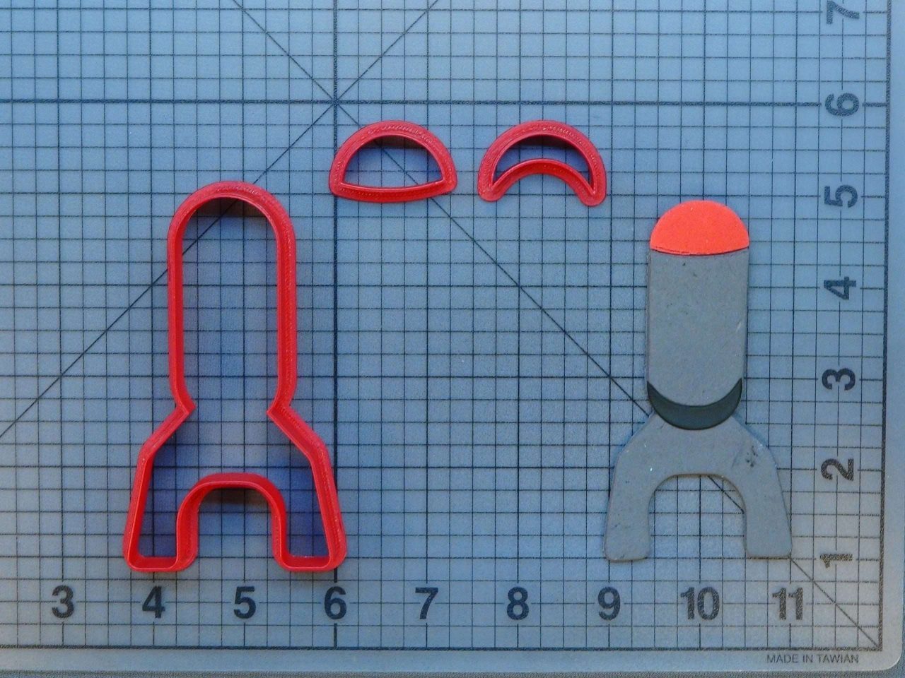 Missile 266-459 Cookie Cutter Set