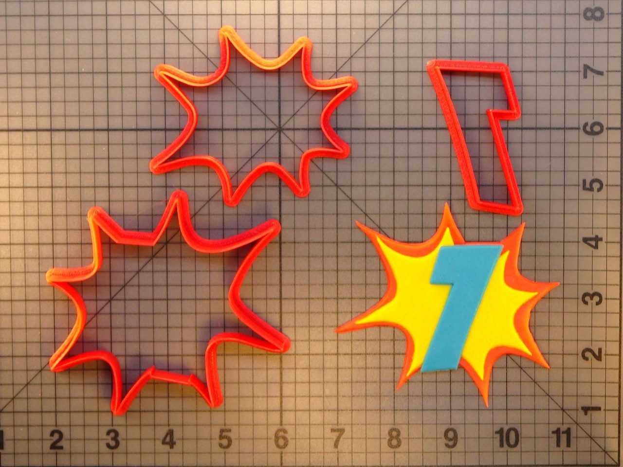 Pow Number 1 266-445 Cookie Cutter Set