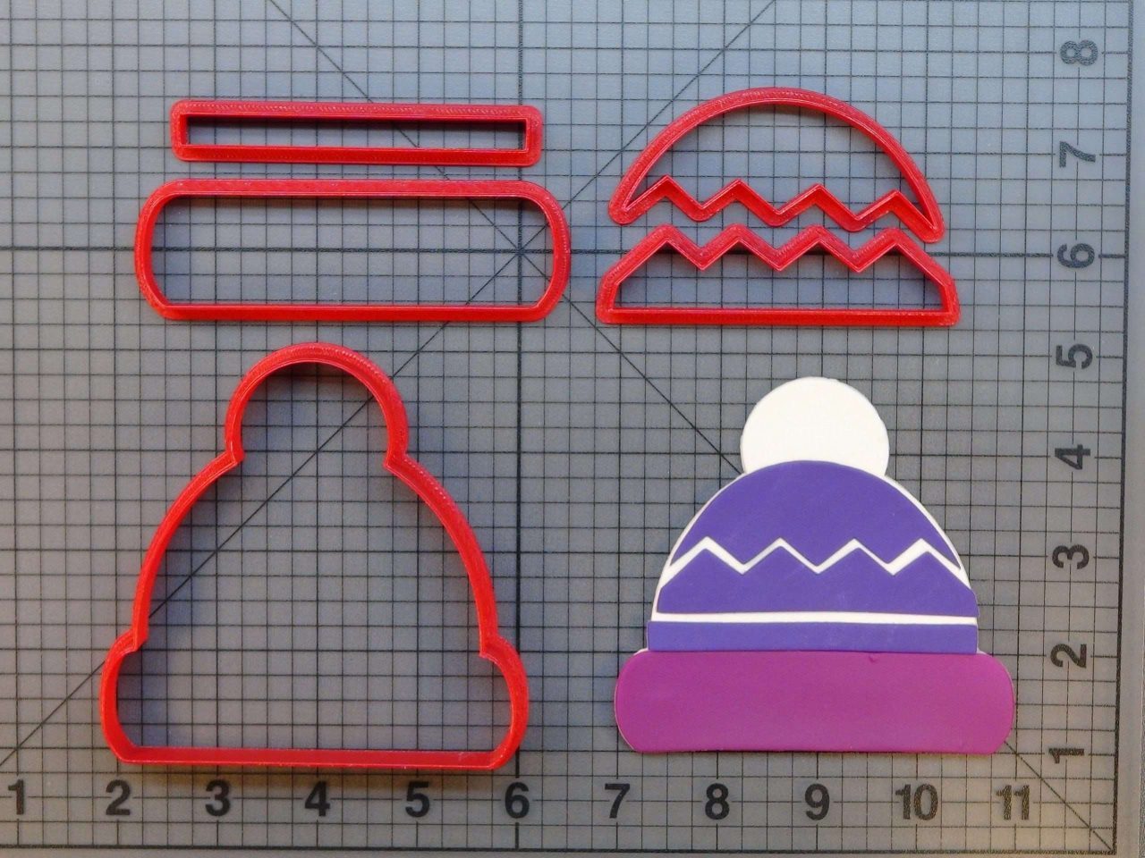 Snow Beanie 266-464 Cookie Cutter Set