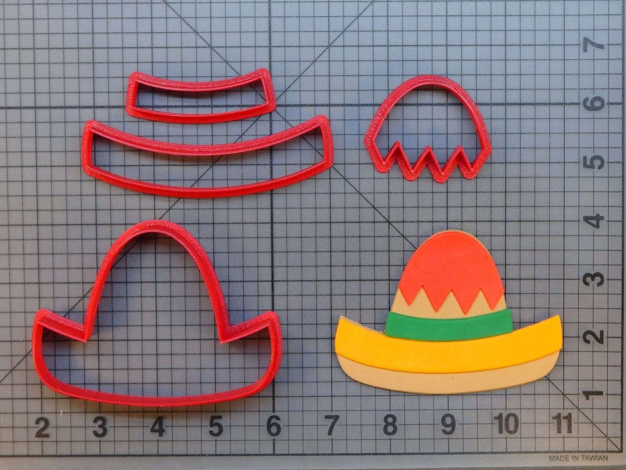 Sombrero 266-560 Cookie Cutter Set