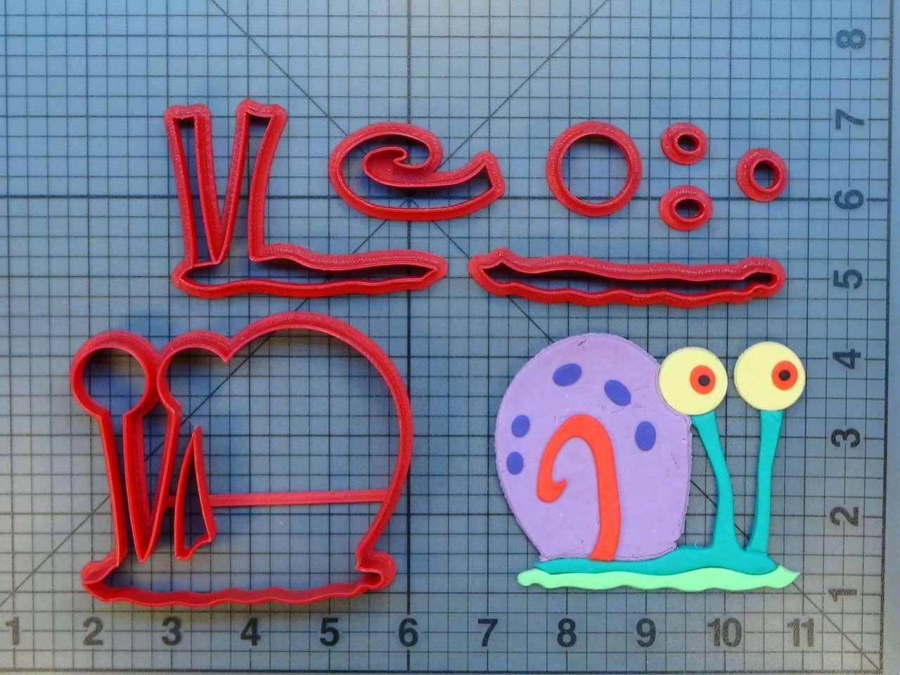 Spongebob Squarepants- Gary 266-461 Cookie Cutter Set