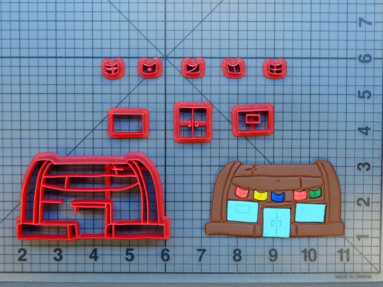 Spongebob Squarepants - Krusty Krab 266-458 Cookie Cutter Set