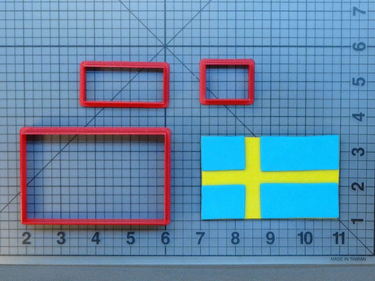 Sweden Flag 266-443 Cookie Cutter Set